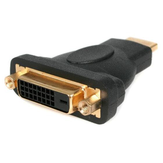 StarTech.com HDMI to DVI-D Video Cable Adapter - M/F - HDMI - DVI-D - Black