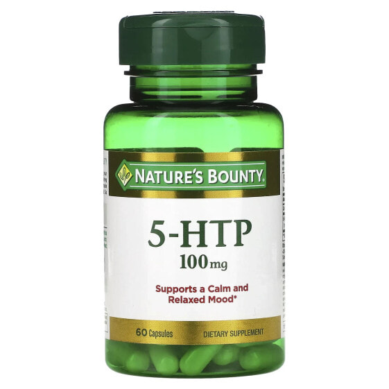 Витамин Nature's Bounty 5-HTP, 100 мг, 60 капсул