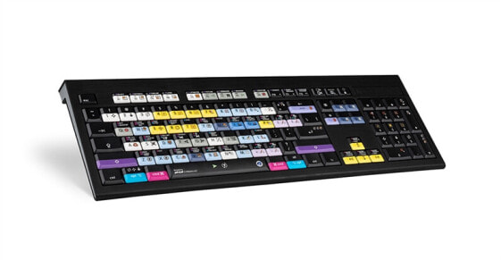 Logickeyboard Astra - Full-size (100%) - Wired - USB - Black - Multicolour