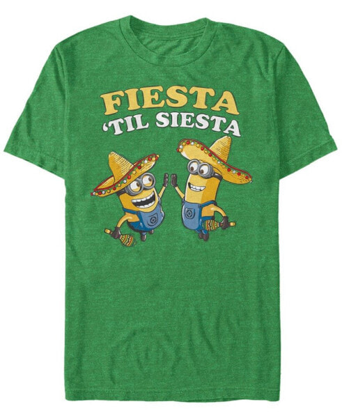 Minions Men's Fiesta Til Siesta Short Sleeve T-Shirt