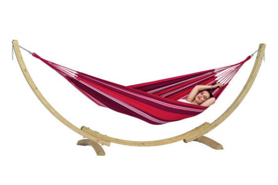 Amazonas AZ-6010125 - Frame hammock - 150 kg - 1 person(s) - Cotton - Polyester - Multicolour - Wood