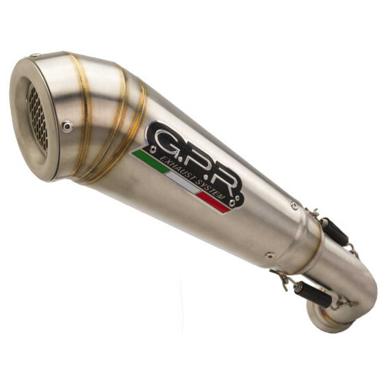 GPR EXHAUST SYSTEMS Powercone Evo High Level Full Line System Trident 660 21-22 Euro 5 CAT Homologated