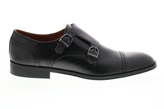 Bruno Magli Anzio ANZIO Mens Black Oxfords & Lace Ups Monk Strap Shoes