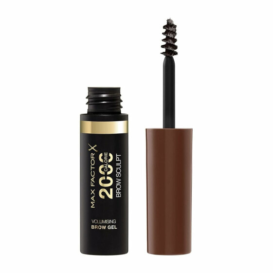 Гель для бровей Max Factor 2000 Calorie Nº 004 Black Brown 4,5 ml - Черный коричневый объемный