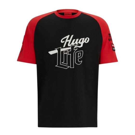 HUGO Dilife 10257318 short sleeve T-shirt