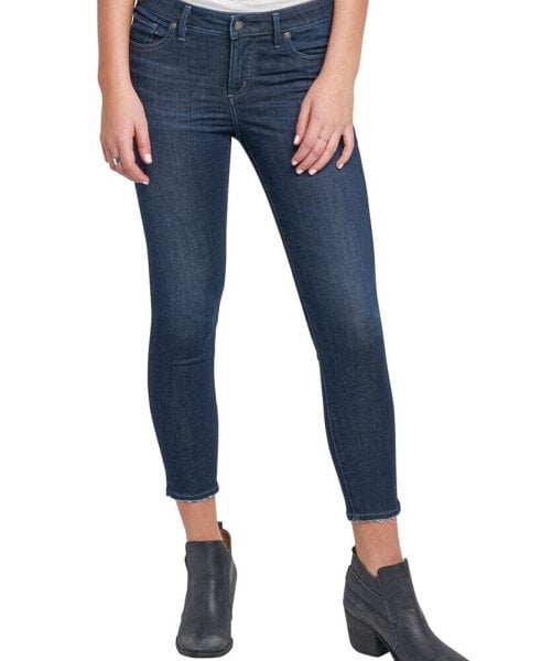 Джинсы укороченные средняя посадка Silver Jeans Co. Banning для женщин