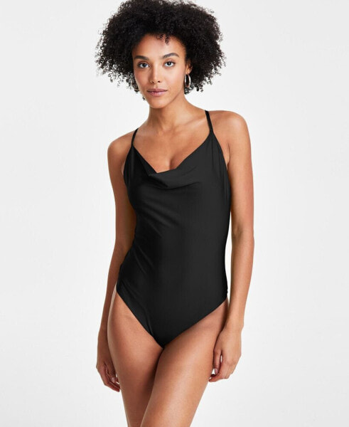 Women's Cowlneck Bodysuit, Created for Macy's