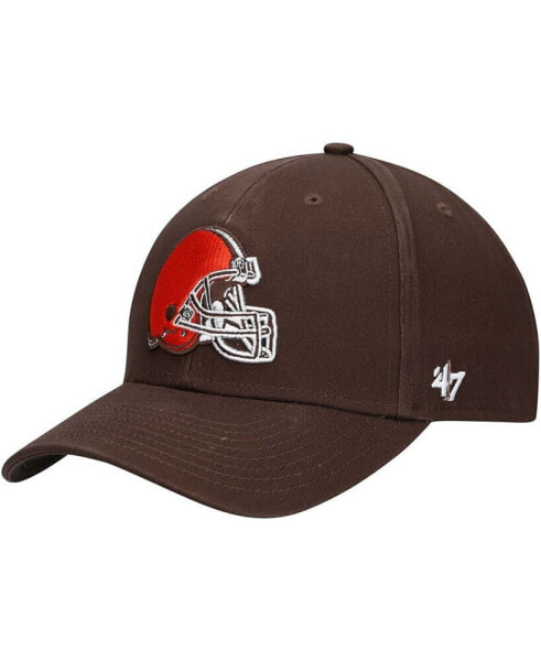 Men's Brown Cleveland Browns Legend MVP Adjustable Hat