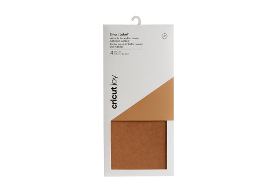 Бумага для заметок Cricut Joy коричневая прямоугольная 304 мм x 139 мм 1 лист