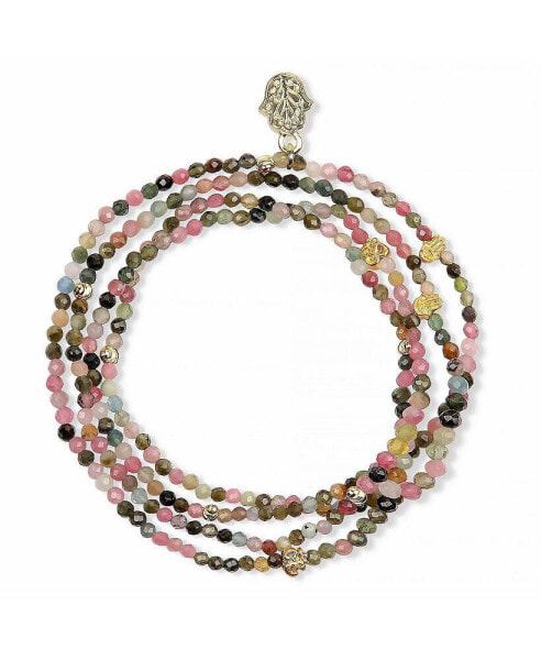 Peace and Protection - Tourmaline Wrap Bracelet