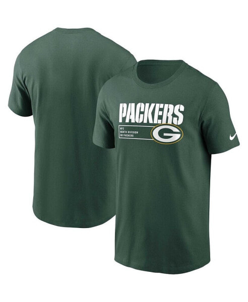 Men's Green Green Bay Packers Division Essential T-shirt