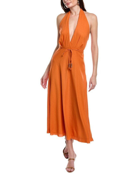 & Rouge Halter Maxi Dress Women's