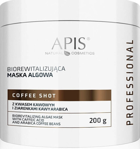 Apis Apis Coffee Shot biorewitalizująca maska algowa 200g