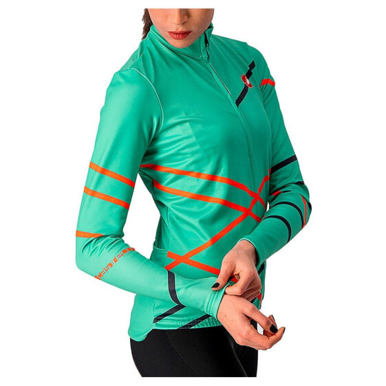 CASTELLI Diagonal FZ long sleeve jersey