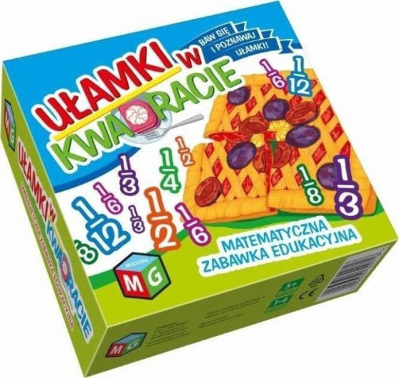 Развивающая настольная игра Multigra Ułamki w kwadracie