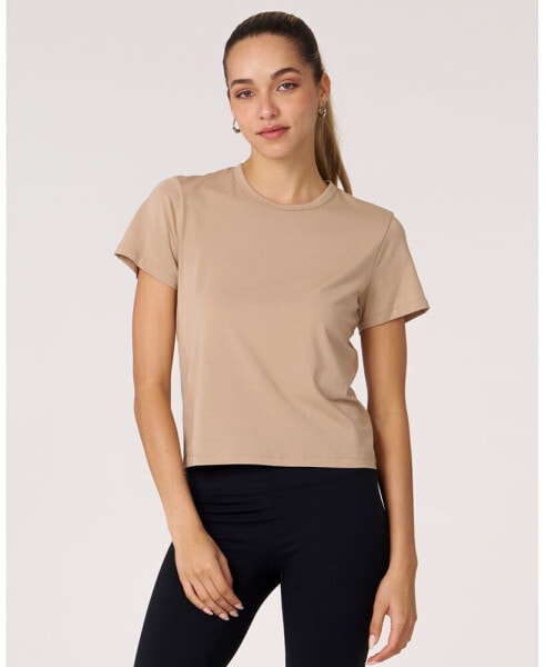 Women's Rebody Essentials Crop Tee For Women