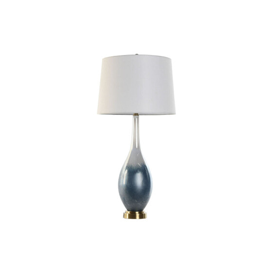 Настольная лампа Home ESPRIT Синий Двухцветный Стеклянный 50 W 220 V 40 x 40 x 84 cm