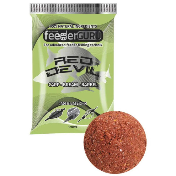 TIMAR MIX Feeder Guru 1kg Devil Groundbait