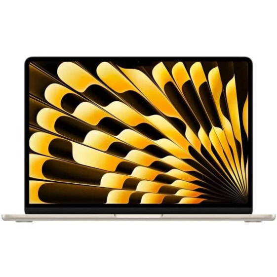 Apple 13,6 MacBook Air M3 (2024) 16 GB RAM 512 GB Speicher Stellar Light AZERTY