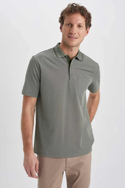 Regular Fit Basic Kısa Kollu Polo Tişört X7133az23sm