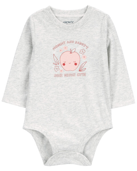 Baby 'Mommy And Daddy's Cutie' Collectible Bodysuit NB