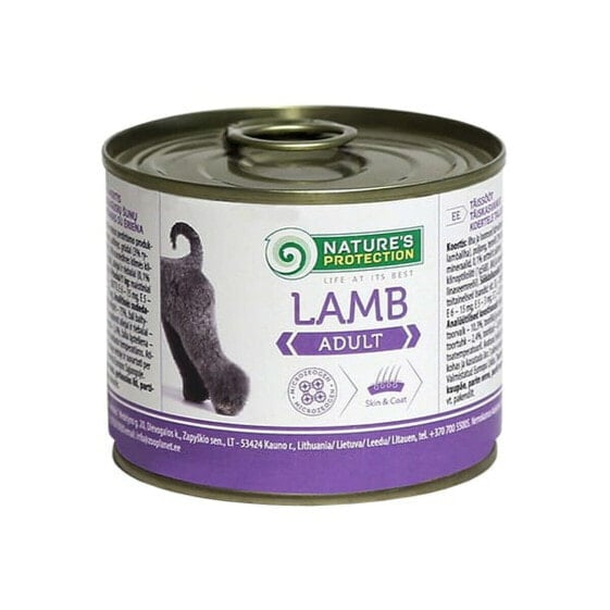 Влажный корм NATURE'S PROTECTION Adult Lamb 200 g