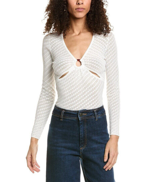 Sandro Open Knit Top Women's