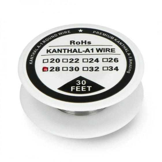 Kanthal A1 resistance wire 0,32mm 18Ω/m - 9,1m