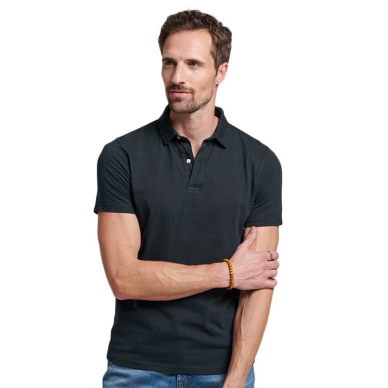 SUPERDRY Studios Jersey long sleeve polo