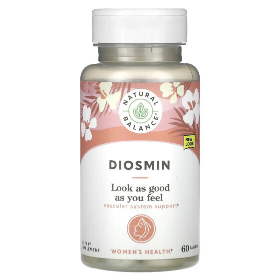 Diosmin, Vascular System Support, 60 Tablets