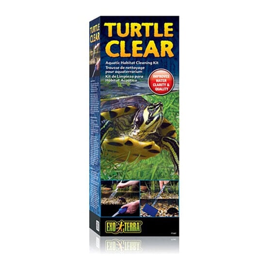 EXO TERRA Turtle Clear aquatic habitat cleaning kit