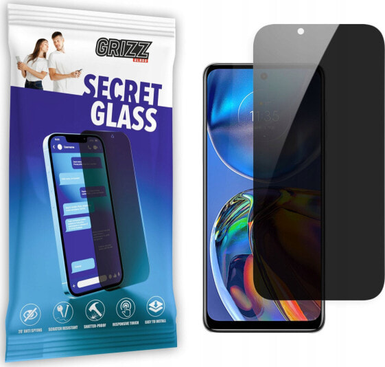 GrizzGlass Szkło prywatyzujące GrizzGlass SecretGlass Motorola Moto E32