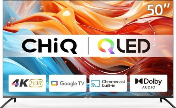 Telewizor CHiQ U50QM8G QLED 50'' 4K Ultra HD Google TV