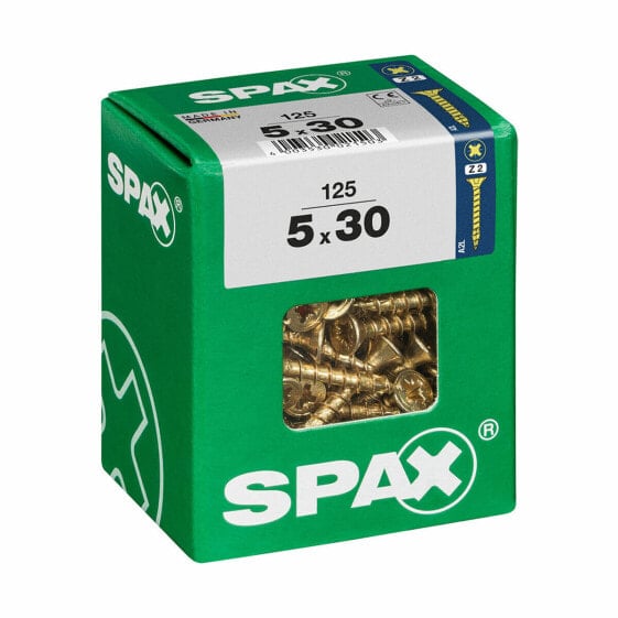 Коробка винтов SPAX Универсальный Деревянный шуруп Плоская головка (5 x 30 мм) (5,0 x 30 мм)