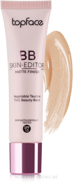 BB Gesichtscreme mit mattem Finish - TopFace BB Skin-Editor Matte Finish 004