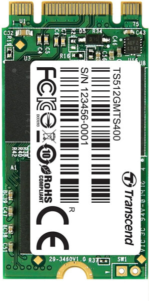 Transcend MTS400 M.2 SSD 64GB SATA III, MLC