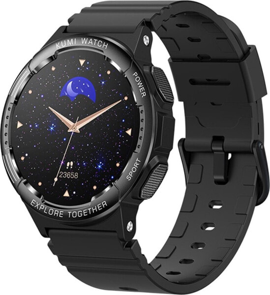 Smartwatch Kumi K6 Czarny (KU-K6/BK)