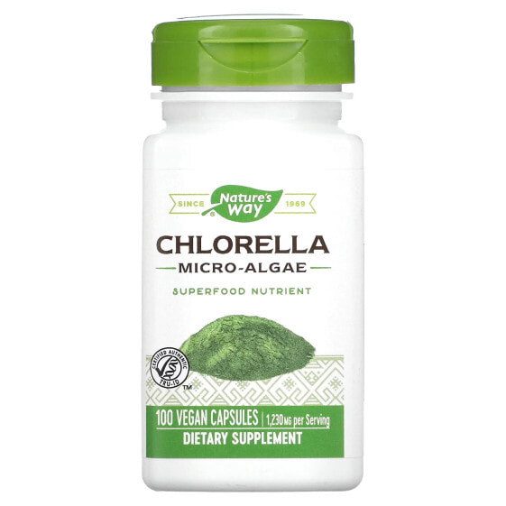 Chlorella, Micro-Algae, 1,230 mg, 100 Vegan Capsules (410 mg per Capsule)