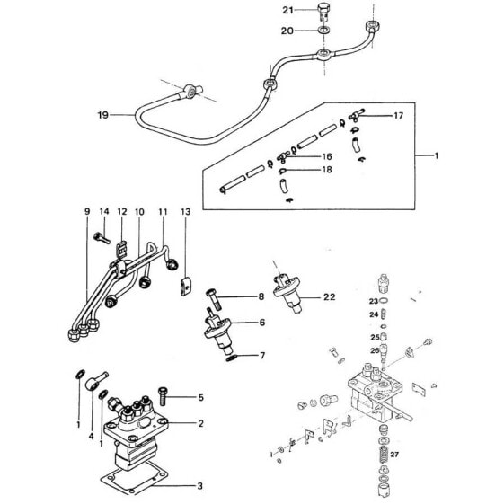 Лодочный мотор Vetus Injector Nozzle Holder