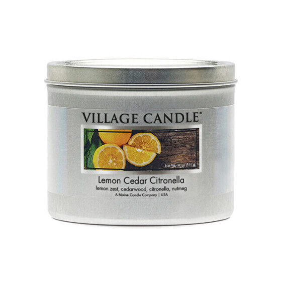 Ароматическая свеча Village Candle Кедр и лимон, маленькая