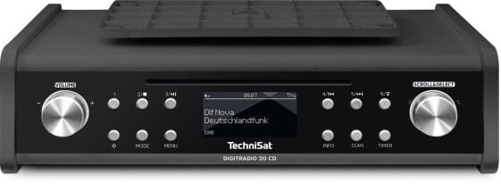 Усилитель TechniSat DigitRadio 20 CD Personal Analog & Digital DAB DAB+ FM 87.5 - 108 MHz 174 - 240 MHz 6 W