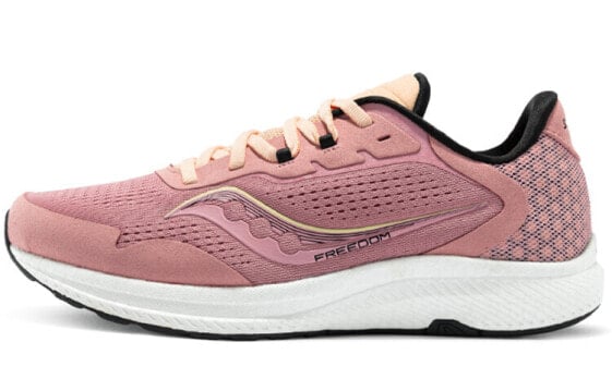 Кроссовки женские Saucony Freedom 4 розово-оранжевые 4 (S10617-55)