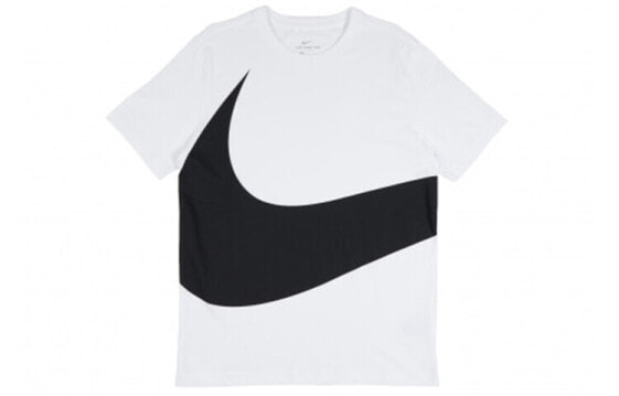 Nike Sportswear Big Swoosh Tee 大钩子休闲运动短袖T恤 男款 白色 / Футболка Nike Sportswear Big Swoosh Tee T