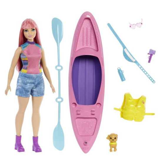 BARBIE It Takes Two Camping Kayak Toy And Daisy Doll