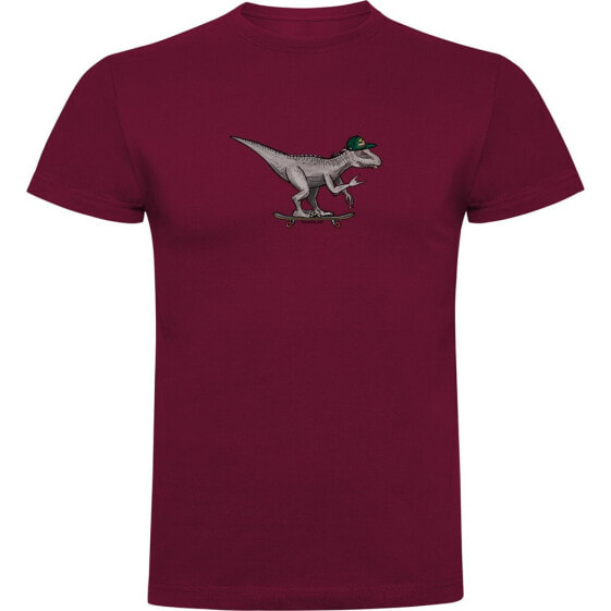 KRUSKIS Dino Skate short sleeve T-shirt