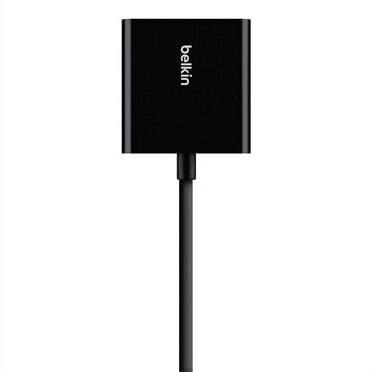 Belkin B2B137-BLK - HDMI - VGA (D-Sub) - Female - Female - Black - Chromecast Chromebooks Apple TV Amazon Fire TV Macbook Raspberry Pi