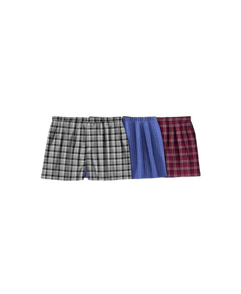 Big & Tall Woven Boxers 3-Pack