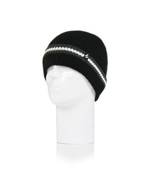 Men's Simon Rib Knit Roll Up Hat