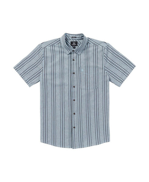 Men's Newbar Stripe Short Sleeve Shirt