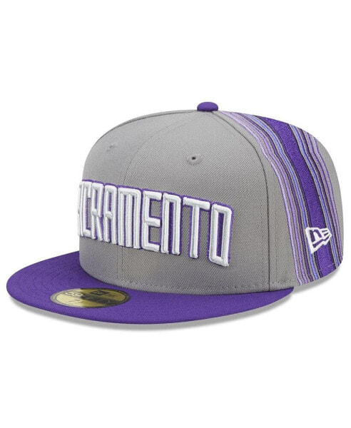 Men's Purple Sacramento Kings 2022/23 City Edition Official 59FIFTY Fitted Hat